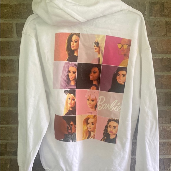 Barbie White and Pink Hoodie - Picture 4 of 4
